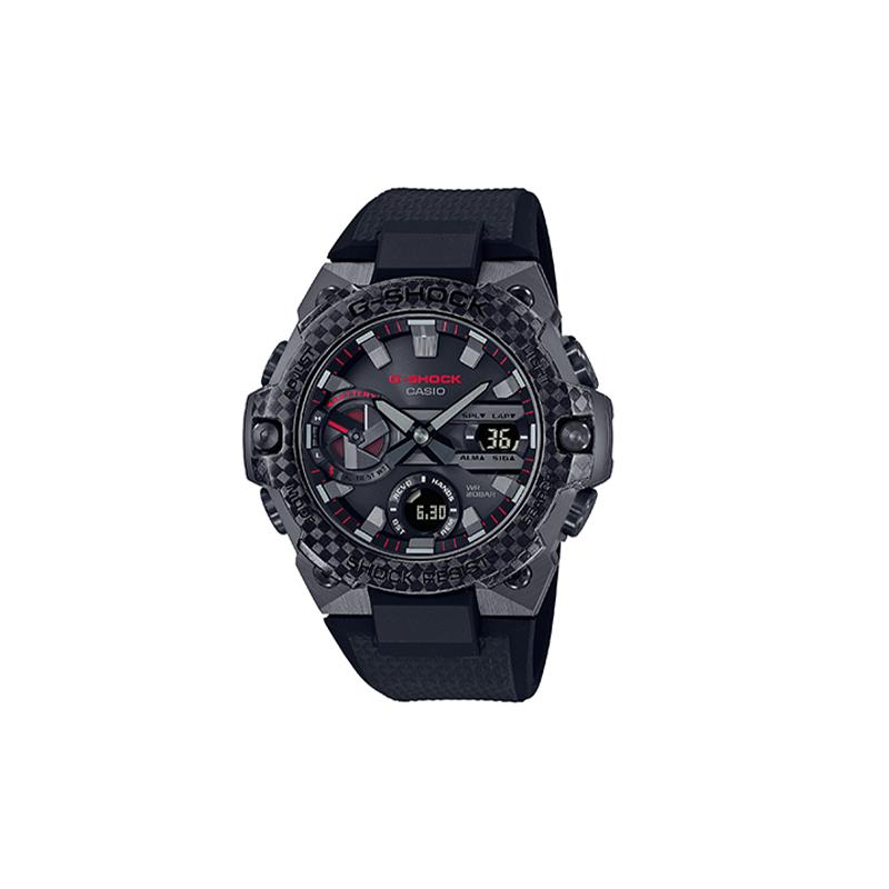 

Casio Heart of Steel Fashion Trend Simple Sports Waterproof Quartz Movement Resin Strap Japanese and Korean Watch Men s Watch Black GST-B400X-1A4PFT чорний