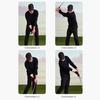 1 Set Golf Swing Training Aid Kit with Wrist Brace Wristband Hollow