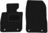 Black Front Floor Mats For: Mazda CX-3 Crossover (2015-)