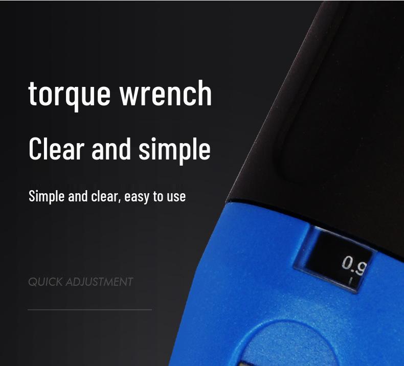 HEMUELE Adjustable Torque Screwdriver with Bit Holder, Idle Slip Design