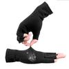 Violinist Half Finger Compression Glove Relief Hand Pain Arthritic Joint Symptom Arthritis Gloves for Organist Cellist