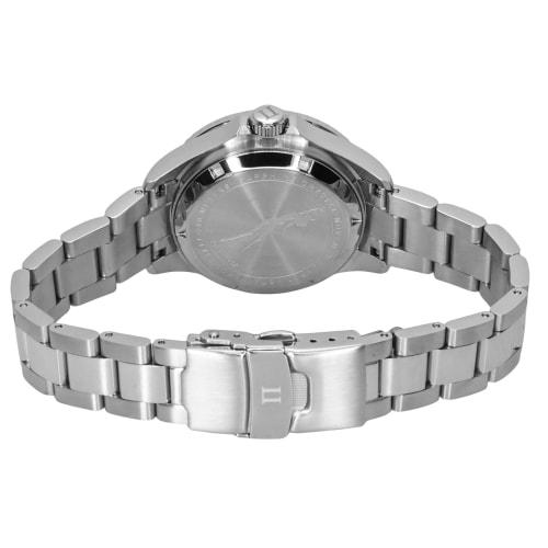 RATIO FreeDiver Sapphire Crystal Women's Dive Watch with Japanese Automatic Movement, 200m Water Resistance, Black/White.