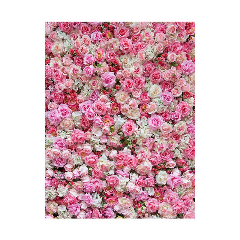 

150x225см Розовый фон Цветочная стена Свадебный фон для фотосъемки Декор для вечеринки ко Дню матери Баннер Цветочные фотостудийные бутафории 225*150cm|5*7ft