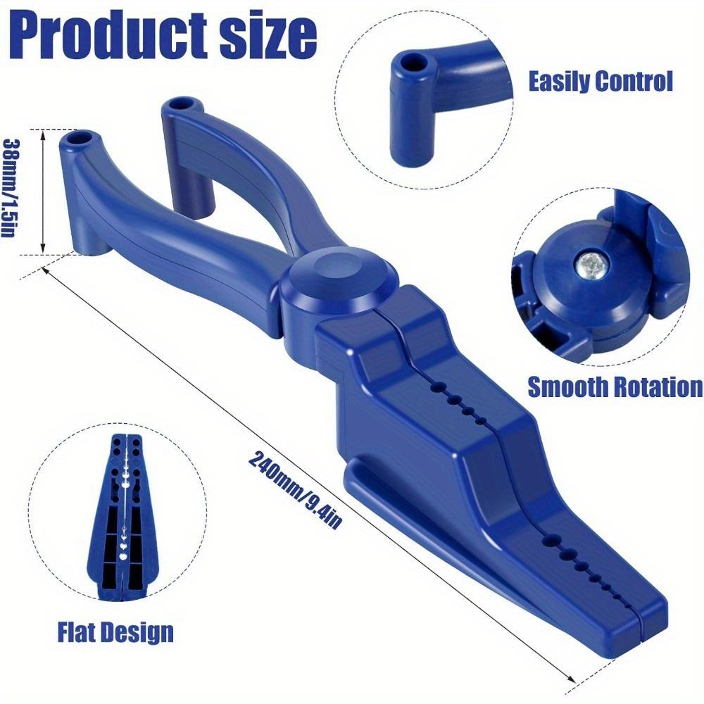 Nail driving pliers anti-hammer device, nail fixing tool, nail safety clamp finger protector, hammering and repositioning screws
