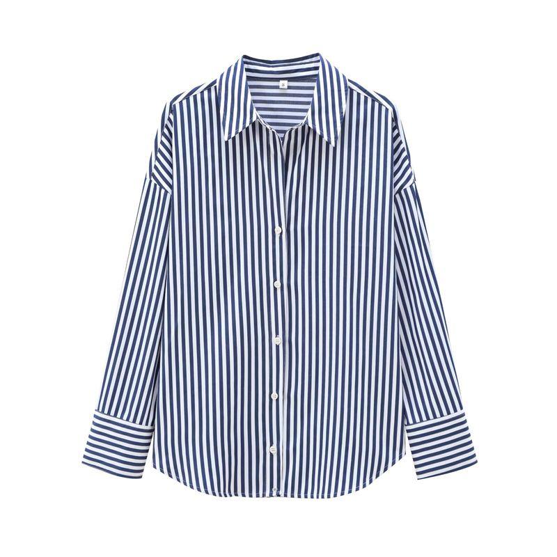 Kaslead New Arrival Women's Fashion Style Fashion Casual Minimalist Basic Poplin Shirt 4387096