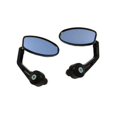 JPMODAO Motorcycle Mirror, Bar End Mirror, Bar End Motorcycle Mirror, Aluminum Universal Motorcycle Mirror,