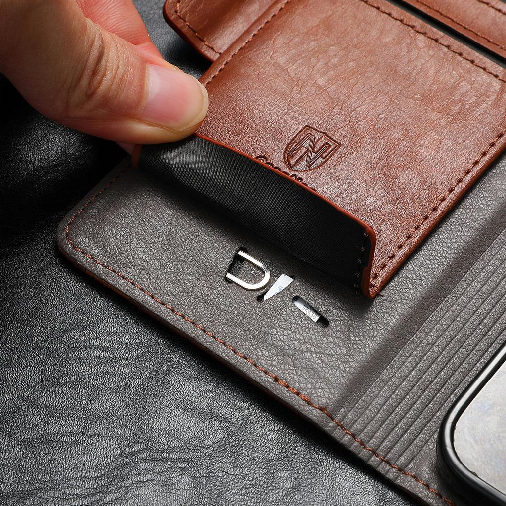 Multifunctional Magnetic Flip Cover Leather Case for Infinix/Tecno Series. Infinix Note 40/Spark 30C/Camon 40/Note12... Where Fashion Meets Function
