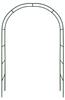 Pergola metalowa łuk czarna 240 cm