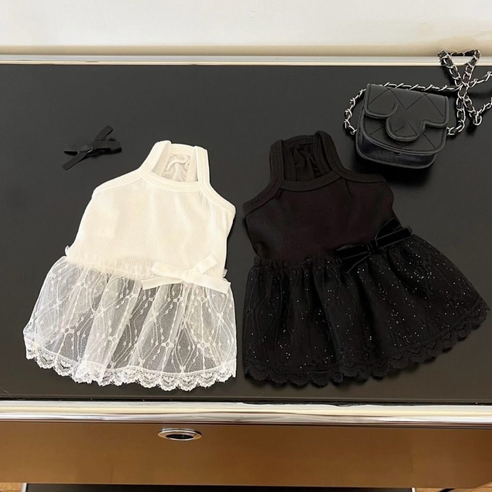 Soft Cat Suspender Skirt Fashion Pet Summer Clothes Comfortable Pet Princess Dresses  Summer