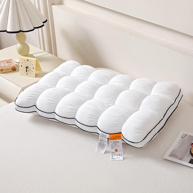 Cloud Bread Feather Velvet Pillow