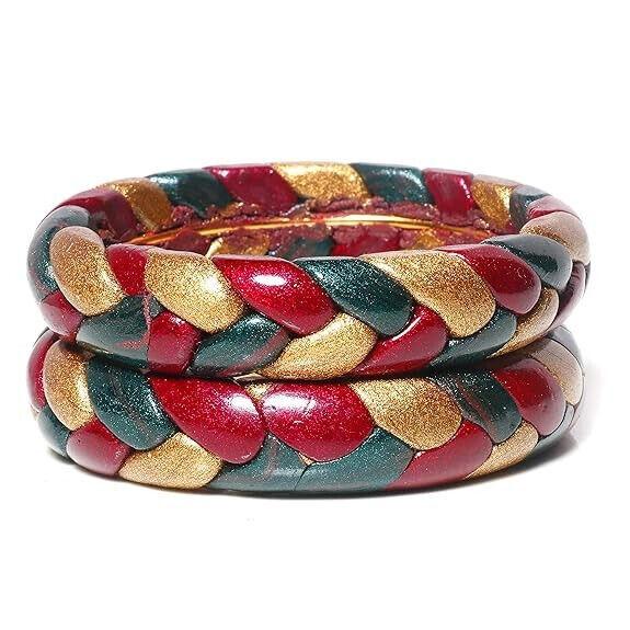 @ Stylish Rajasthani Handmade MultiColor Bangle UKR753_60%OFF