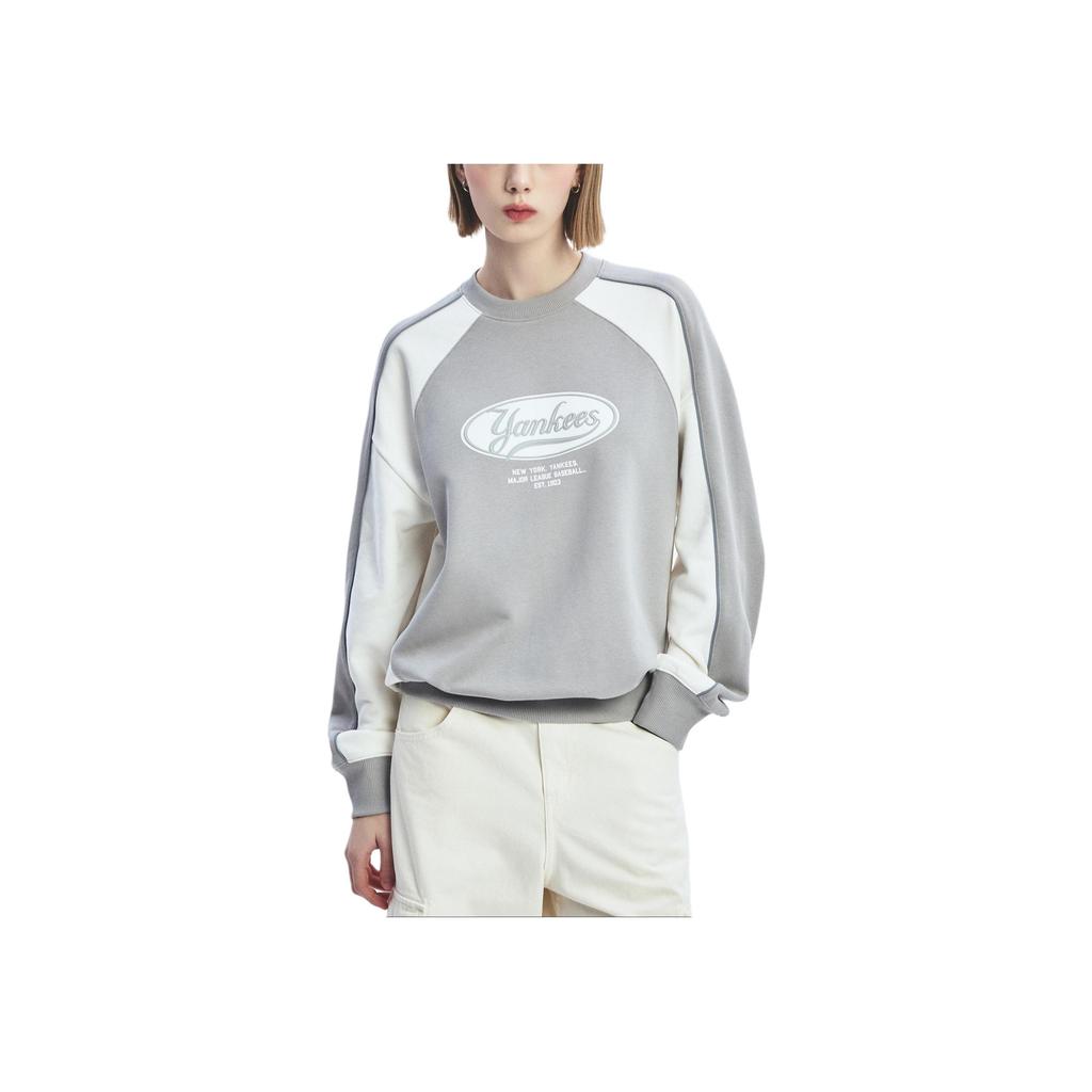 New MLB New York Yankees Sweatshirt Men's Light Gray 3AMTV0251-50GRL