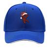 Christmas Alphabet Letter R Buffalo Plaid Santa Reindeer Sandwich Baseball Cap Sun Cap Outdoor Workouts Hat