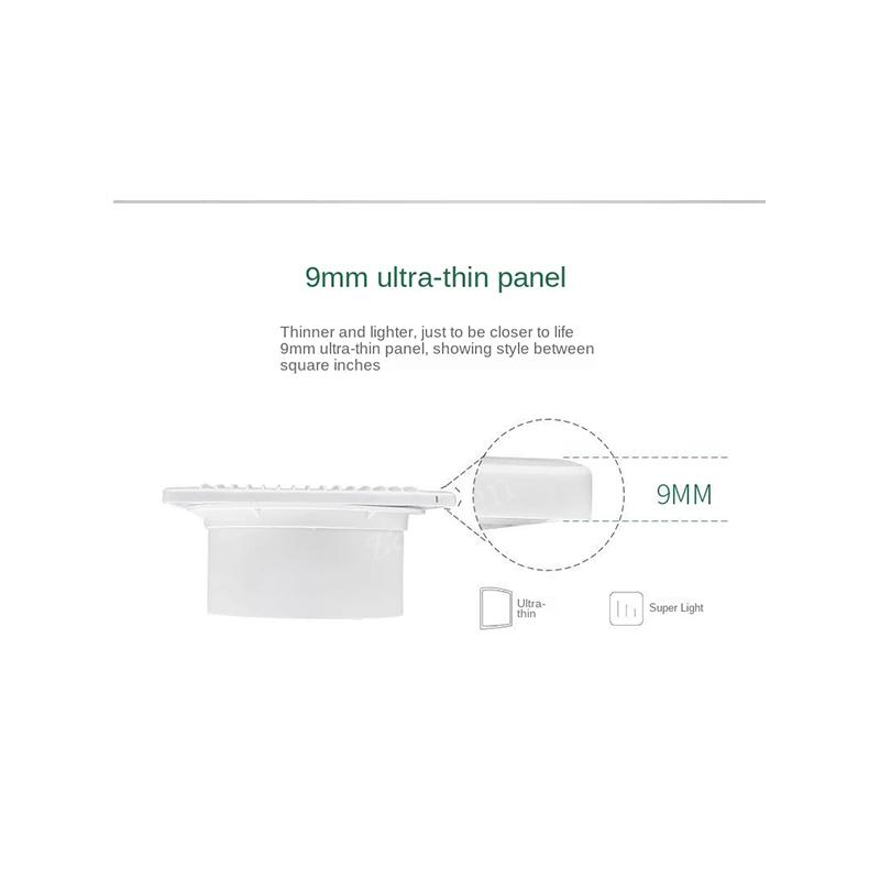 4"6"8" Koupelnový odsávací ventilátor výkonný tichý odsávací ventilátor domácí nástěnný odsávací ventilátor ventilační ventilátor pro dropshipping