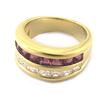 Amethyst White 'Aphrodite' Gold Plated Ring