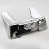 Chrome Silver ABS Saddlebag Lid Spoiler Cover (1 Pair) for Ha