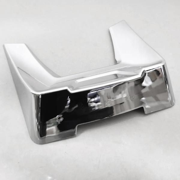 Chrome Silver ABS Saddlebag Lid Spoiler Cover (1 Pair) for Ha