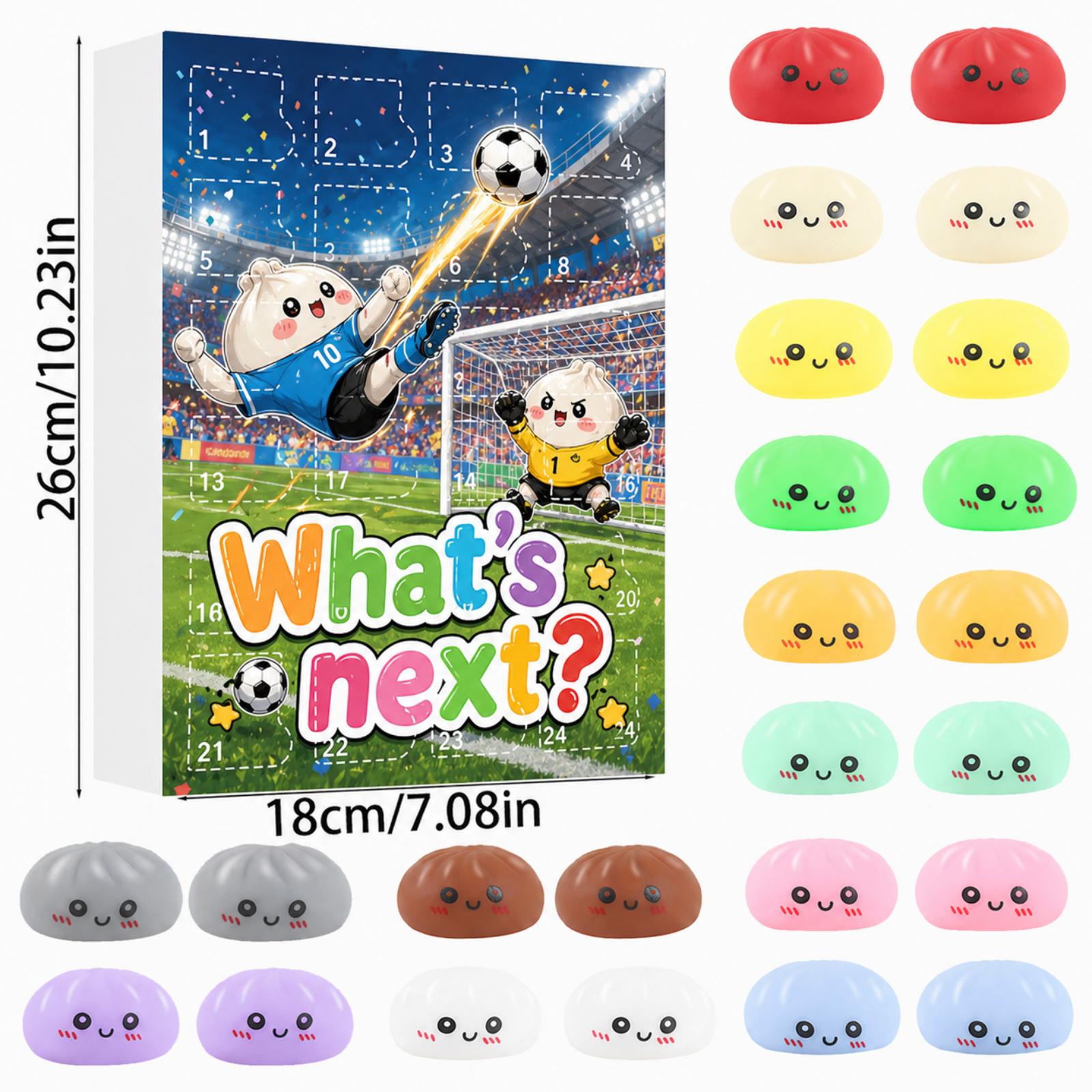 

Squishy Toy Set 24 Pieces Soft Slow Rising Stress Relief Sensory Toys Variety Pack for Kids and Adults Collectible Fun One Size
