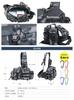 PYKES PEAK Fishing Tackle Run Gun 2 5 Waterproof Large 6 Fishing Shoulder Medium Bag, Bag, & Bag, Sizes, Colors, Zipper, Capacity, Carabiners, Bag,