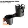 Multifunctional Car Cup Holder Expander Adjustable Drink Holder  Automobile Accessory