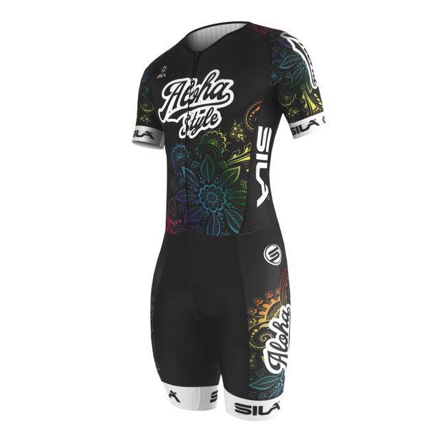 Speed skating onesie tights lycra outdoor mountain bike road bike cycling suit S