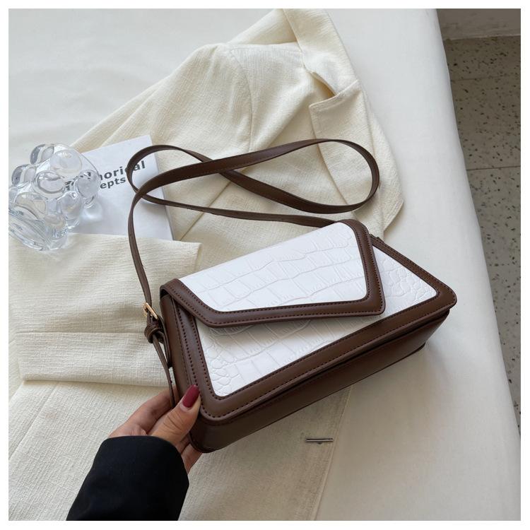 

Bag Women s 2025 New Summer Underarm Bag Trendy Stone Pattern Small Square Bag Versatile Shoulder Bag Premium Messenger Bag