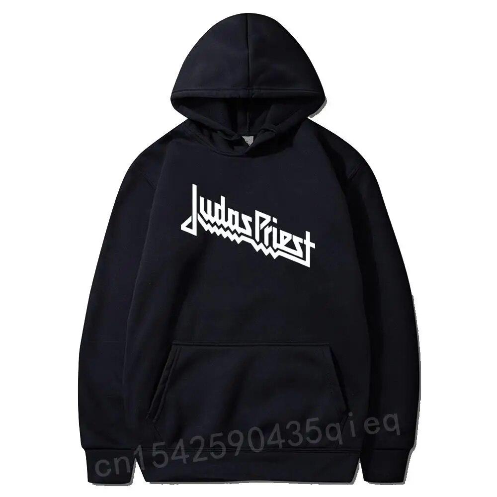 

Autumn 2021 New Famous Music Band Judas Priest Cechovci Casual Print Hoodies Unisex Polyester Long Sleeve Sweatshirt Coat