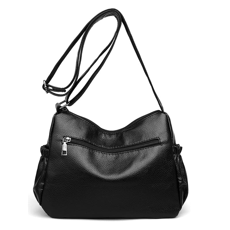 Soft leather women's bag fashion shoulder messenger casual bag