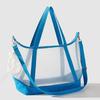 Breathable Mesh Cat Carrier Large Space Adjustable Portable Pet Shoulder Bag Two Holes with Handle Cat Transport Handbag
