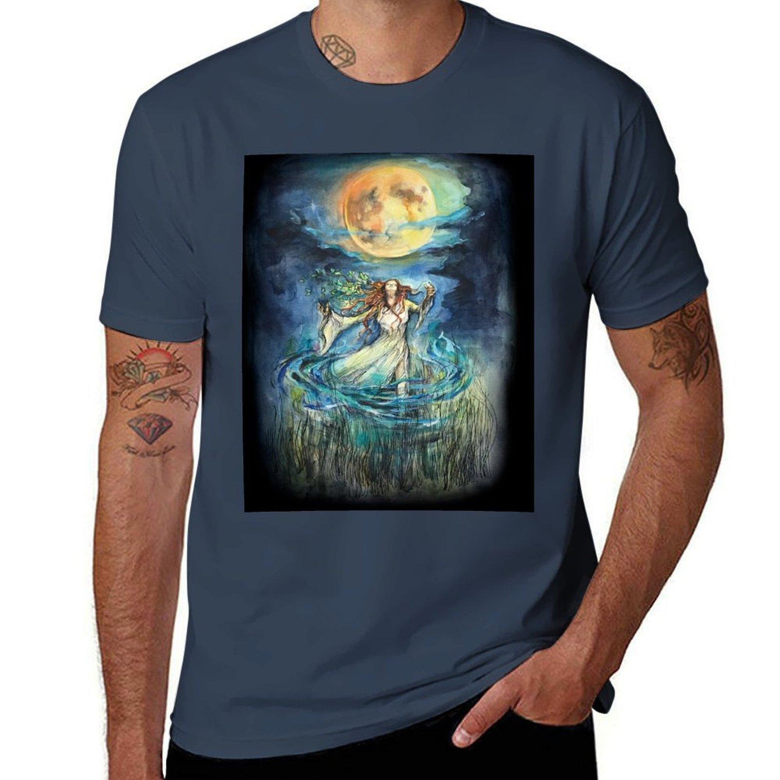 The Moon TShirt Sport Basic Moisture Wicking Tee S