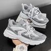 Men's shoes summer 2025 new breathable mesh ins youth shoes versatile platform dad shoes sports trendy shoes