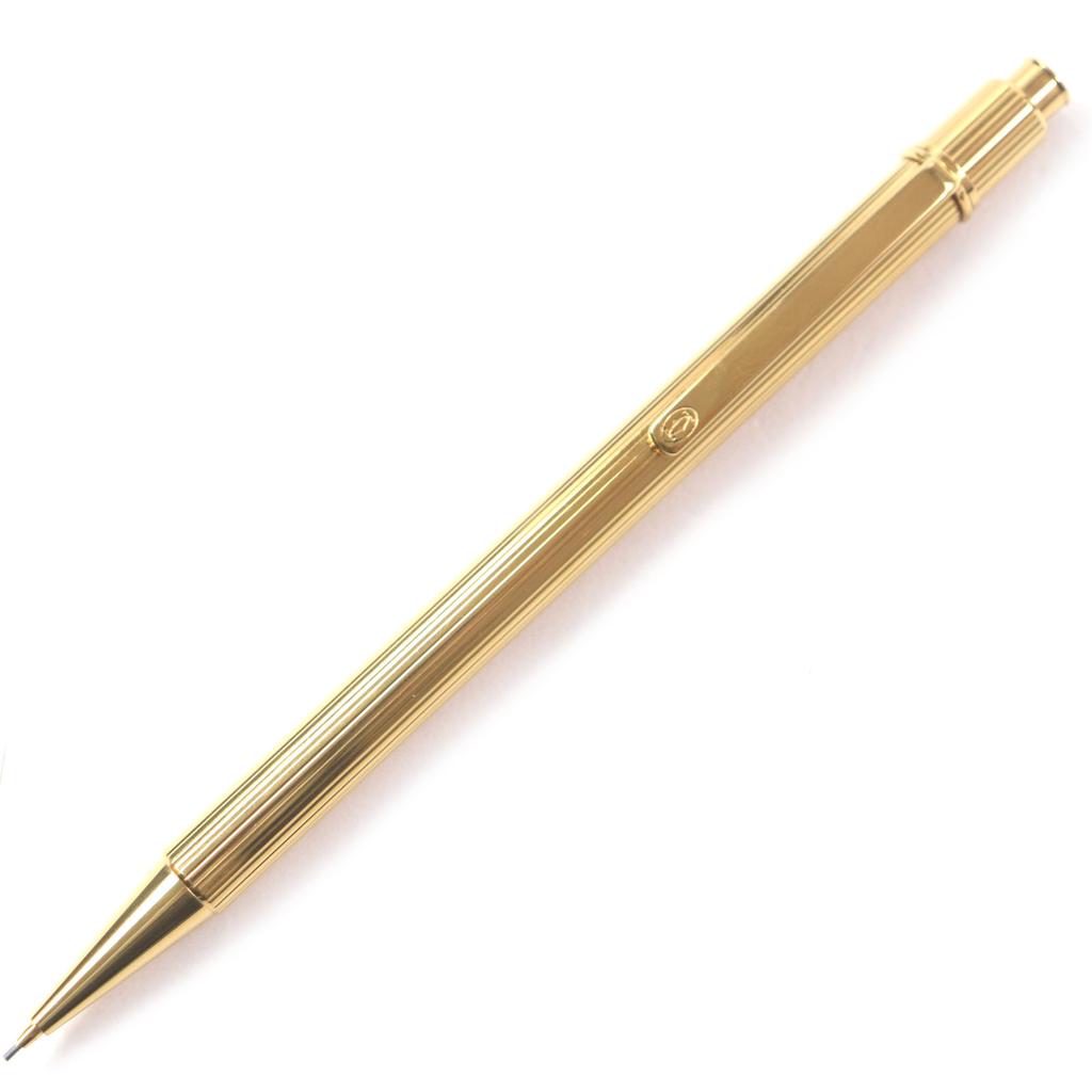 Very Good Cartier mechanical pencil Must de Cartier gold mens Used