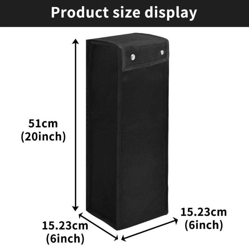 Large Capacity Oversized BBQ Utensil Storage Bag Oxford Fabric Barbecue Accessories Holder for Camping Hiking