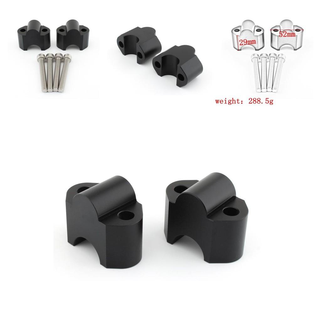 Durable Aluminum Handlebar Risers For Kawasaki Versys 650 Kle650 Enhancing Riding Experience