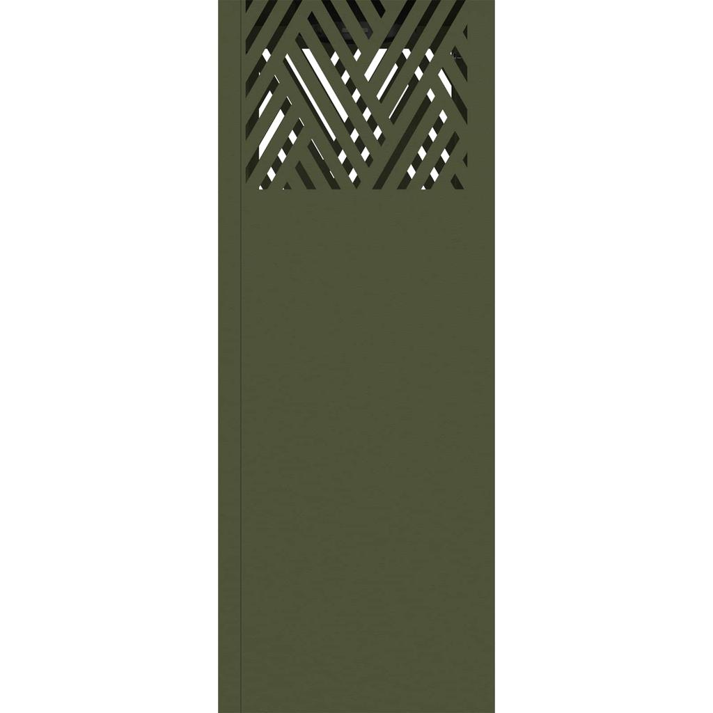 Solar LED Path Light 2 Pcs Olive Green Cold Rolled Steel