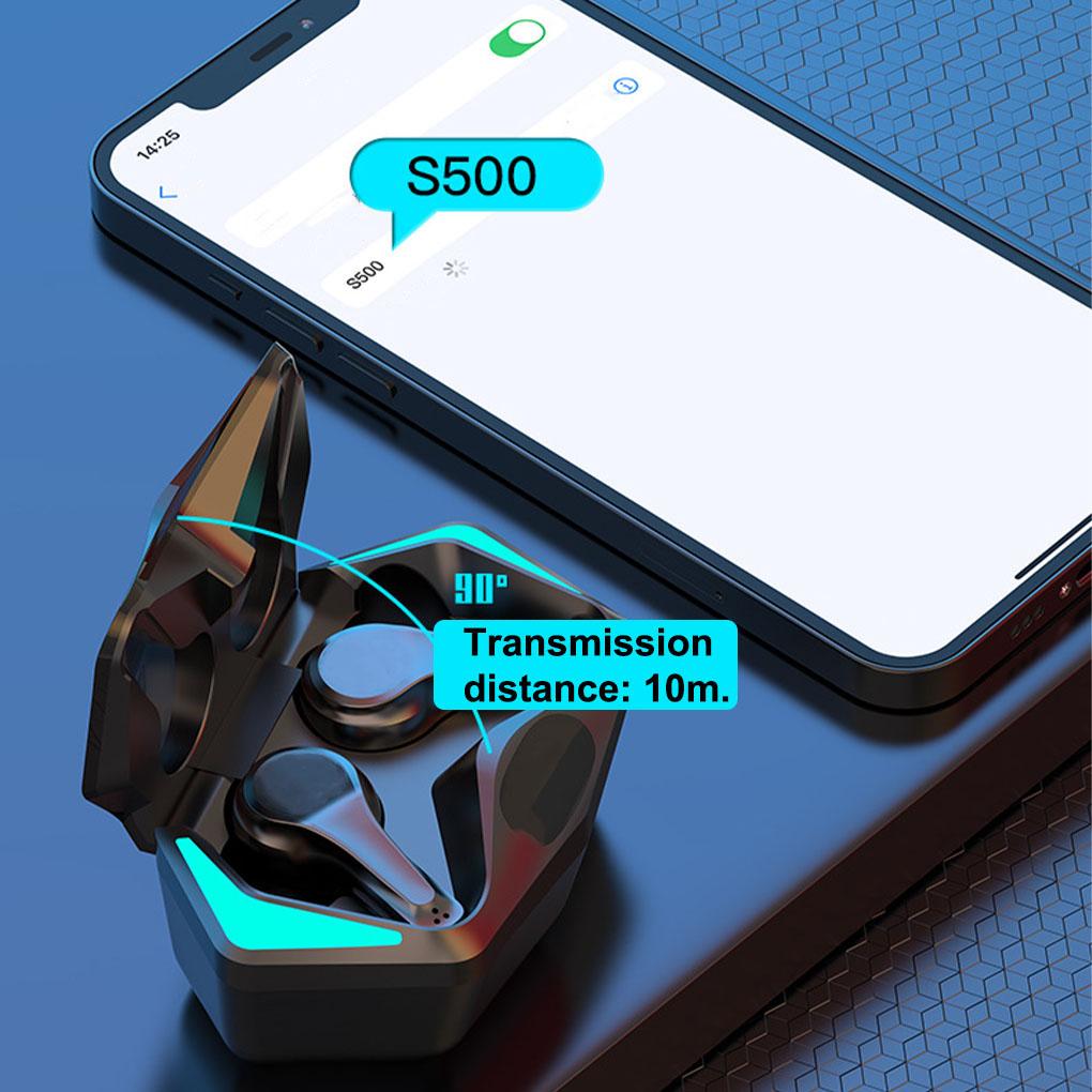 New Wireless Headphones 5\.2 Earphones Sports Waterproof Headsets Gaming with Microphones