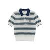 MLB New York Yankees Casual Striped Pullover Knit Sweater Women Sweater 3FKPV0963-50IVS