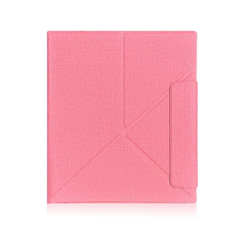 Husă din Piele Magnetică pentru Onyx Boox Note Air 4C 3C E-reader Husă Rezistentă la Șocuri Funcție Sleep Subțire Potrivită Realizată Manual Boox Note Air4 C 2024 culoare pastel roşu
