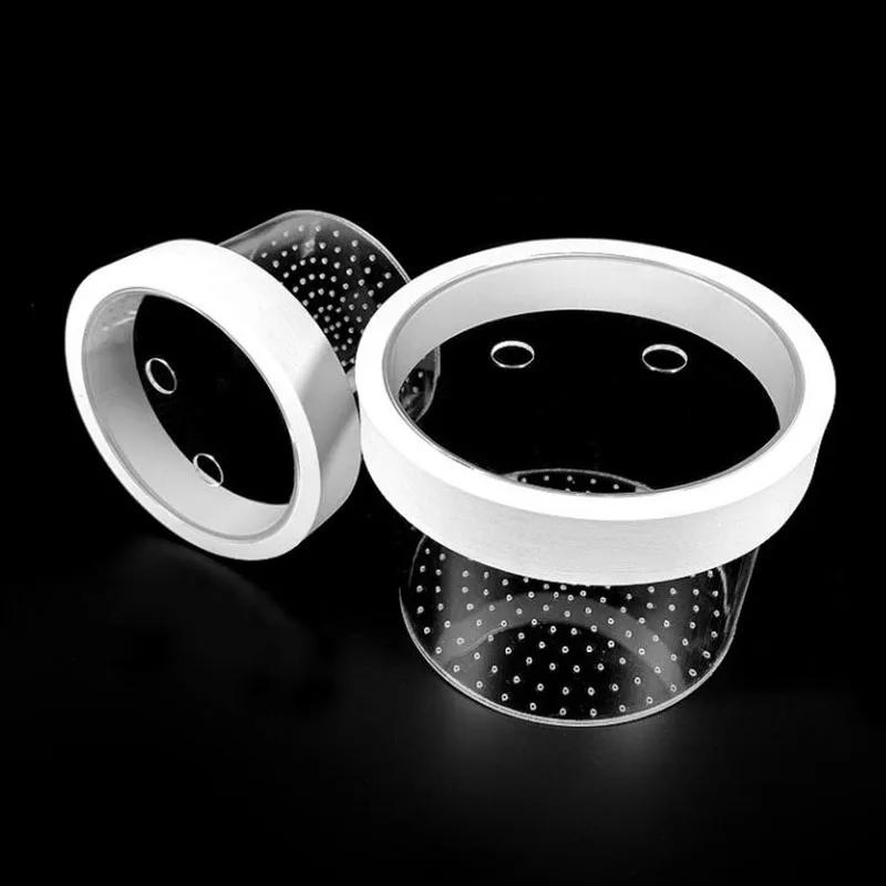 Akrylová plovoucí izolační box pro chov ryb Akvarijní chovatel Krmítko pro ryby Akvarijní inkubátor pro líhnutí Akvarijní líhniště Příslušenství