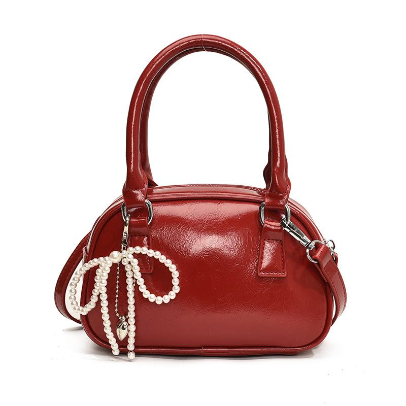 Handbag women's 2026 summer Korean simple shoulder bag niche design oblique span women's bag summer versatile