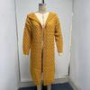 Women's Long-sleeved Solid Color Loose Long Sweater Cardigan With Hood Coat