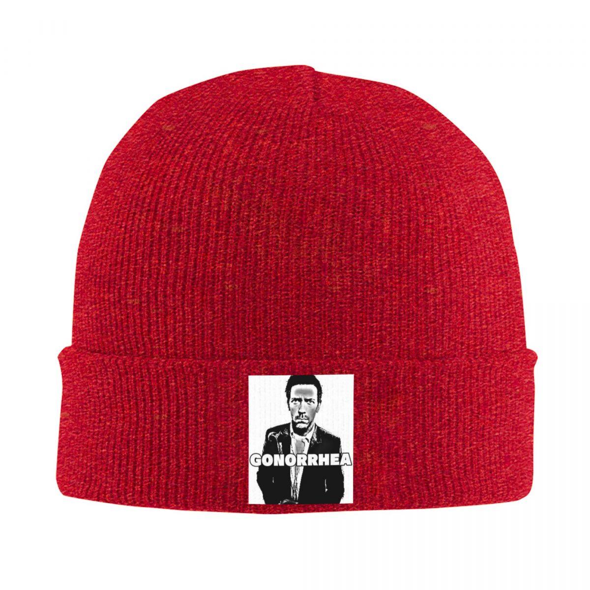 

House MD Warm Knitted Cap Hip Hop Bonnet Hat Autumn Winter Outdoor Beanies Hats for Unisex WoUnisex Adult One Size