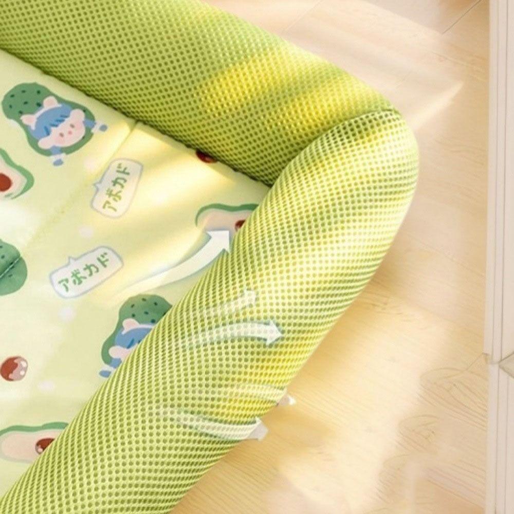 Square Cooling Puppy Bed Soft Dog Sleeping Pad Durable Pet Cooling Mat  All-season