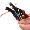 IWISS Electric wire stripping tool Wire stripper Compatible with PVC 8sq multi-core cables, wires, etc. 0.75sq ~ HS-700B