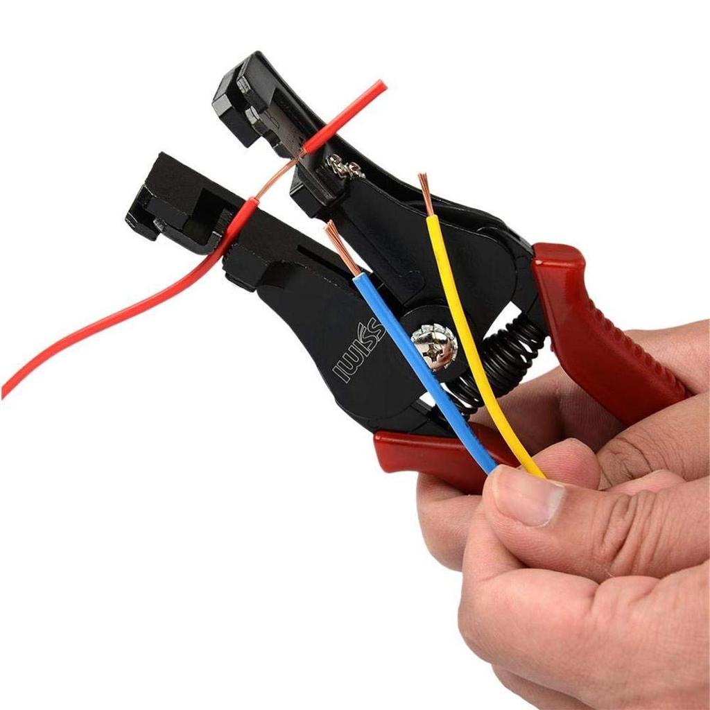 IWISS Electric wire stripping tool Wire stripper Compatible with PVC 8sq multi-core cables, wires, etc. 0.75sq ~ HS-700B
