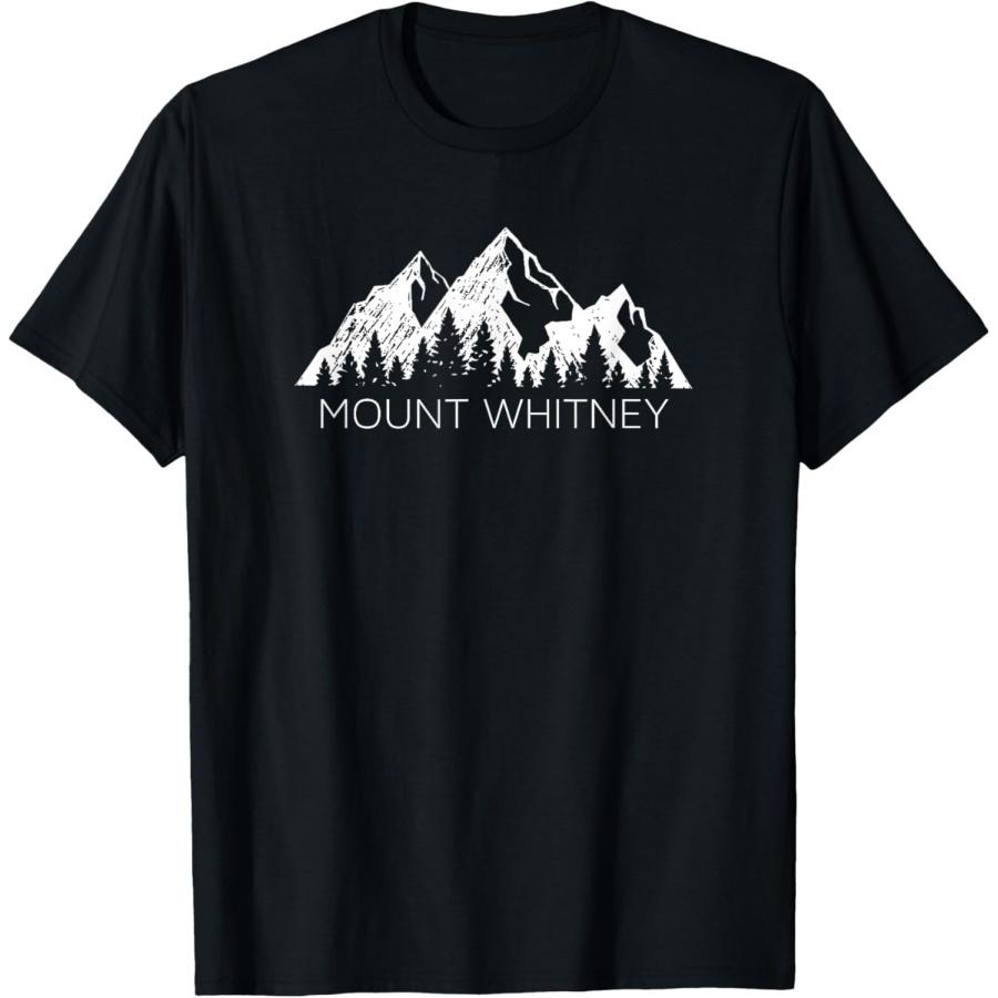 

Mt Whitney Shirt _ Cool Mount Whitney Mountain T-Shirt T-Shirt XXXXXL чёрный