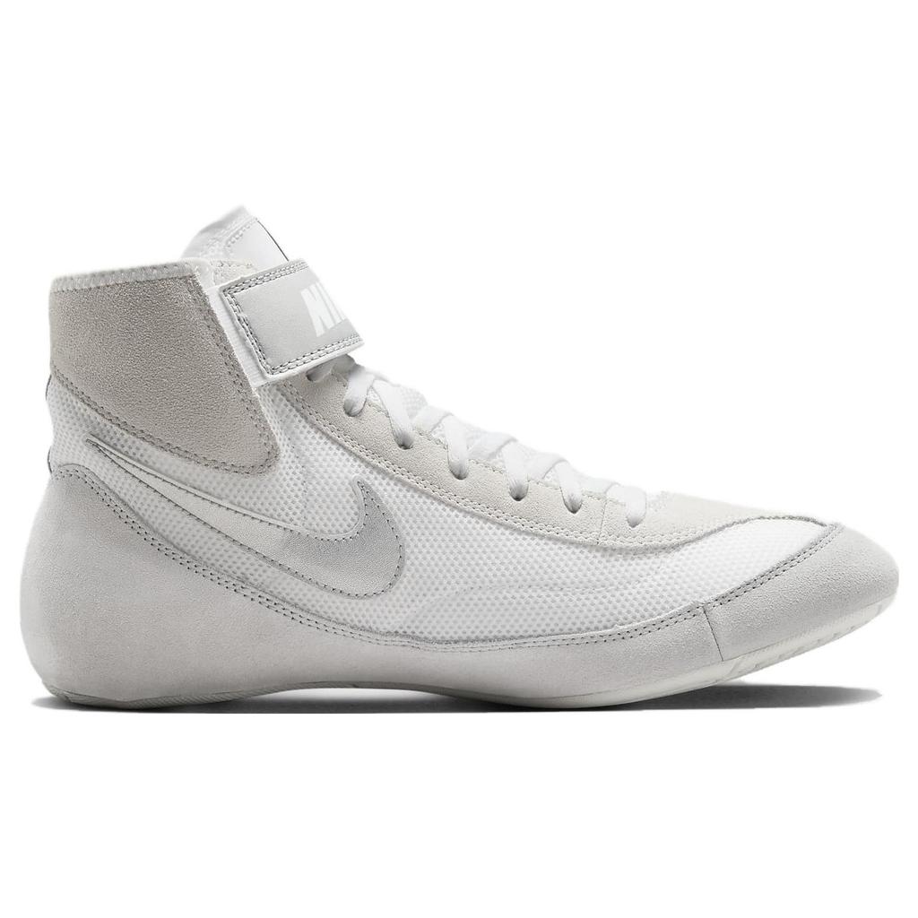 Nike SpeedSweep 7 Wrestling Shoes 'White Metallic Silver' Men's 366683-100