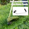 Auxiliary Grip Lawn Mower Handle for Handle Weeder Extension with Bracket Professional Gardener Tool Clamp Ergonomic Trimmer Care Landscaping Yard