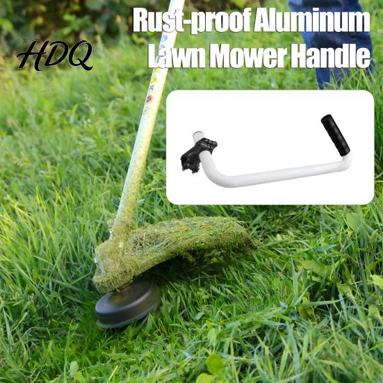 Auxiliary Grip Lawn Mower Handle for Handle Weeder Extension with Bracket Professional Gardener Tool Clamp Ergonomic Trimmer Care Landscaping Yard