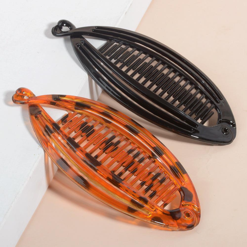 European & American Fashion Hairpin Set: Banana, Updo, Fish, Ponytail Clips & Insert Comb Hair Accessories